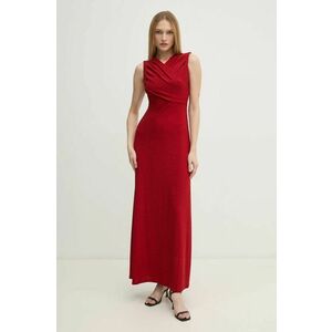 DIANE VON FURSTENBERG rochie culoarea rosu, maxi, evazati, DVFGL4S006 imagine