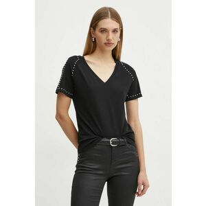 Morgan tricou DIMO femei, culoarea negru, DIMO imagine