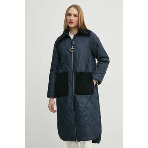 Barbour geaca Malton Quilt femei, culoarea albastru marin, de tranzitie, LQU1760 imagine