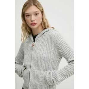 Superdry cardigan femei, culoarea gri, W6110556A-B6E imagine