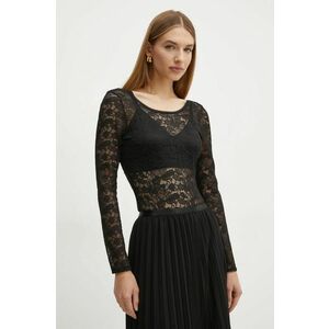 Morgan longsleeve din amestec de lana TLACE culoarea negru, TLACE imagine