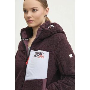 Superdry geaca femei, culoarea violet, de tranzitie, W5011820A-C4J imagine