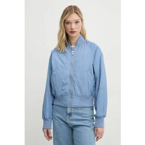 Tommy Jeans geaca bomber femei, de tranzitie, oversize, DW0DW19316 imagine