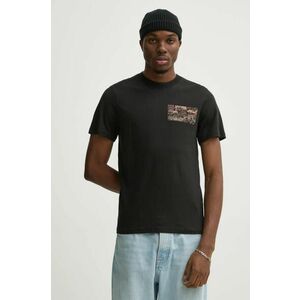 G-Star Raw tricou din bumbac barbati, culoarea negru, cu imprimeu, D25146-C506 imagine