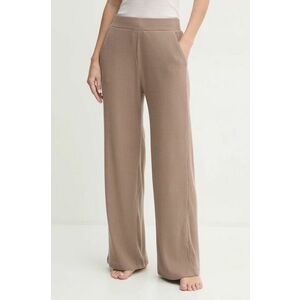 Abercrombie & Fitch pantaloni de trening culoarea bej, neted, KI147-4085 imagine