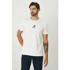 Medicine tricou barbati, culoarea bej, cu imprimeu imagine