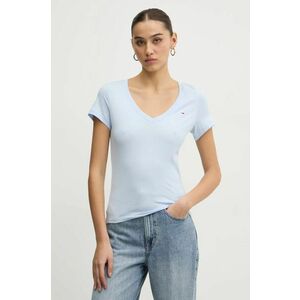 Tommy Jeans tricou din bumbac femei, DW0DW20458 imagine