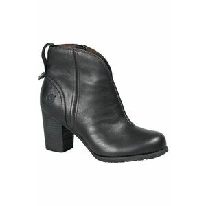 Timberland cizme de piele Rudston FTW femei, culoarea negru, cu toc drept imagine