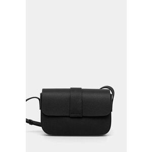 Answear Lab poseta de piele culoarea negru imagine