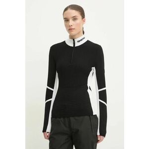 Sportalm pulover Bukarest femei, culoarea negru, light, cu turtleneck, 1824507651 imagine