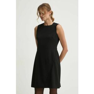 Dkny rochie culoarea negru, mini, drept, DD4H1B61 imagine