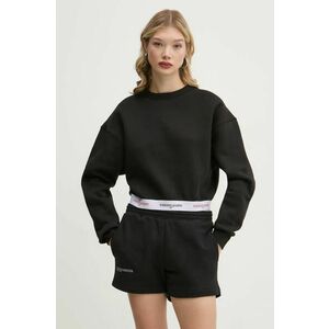 Tommy Jeans bluza femei, culoarea negru, melanj, DW0DW19402 imagine