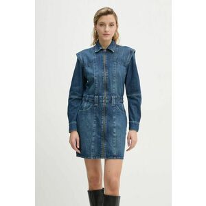 G-Star Raw rochie jeans mini, mulata, D25362-D301 imagine