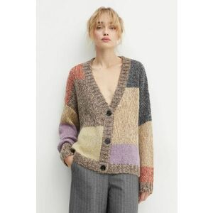 Weekend Max Mara cardigan din amestec de lana culoarea maro, 2425346072600 imagine