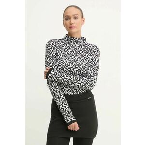 Newland pulover Alpina femei, culoarea negru, cu turtleneck, N46508.108 imagine