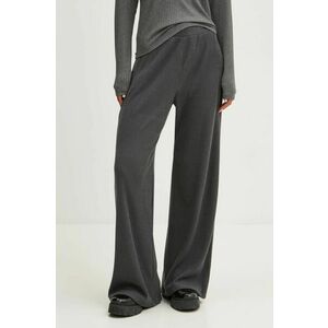 Abercrombie & Fitch pantaloni de trening culoarea gri, neted, KI147-4085 imagine