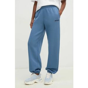 Rotate pantaloni de bumbac neted, 113428309 imagine