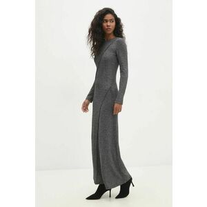 Answear Lab rochie culoarea negru, maxi, evazati imagine