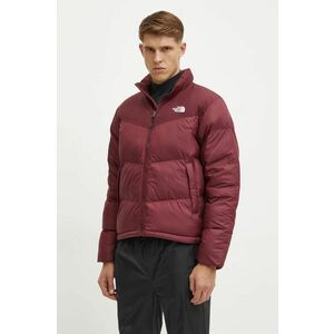 The North Face geaca Saikuru barbati, culoarea bordo, de iarna, NF0A853I1OO1 imagine