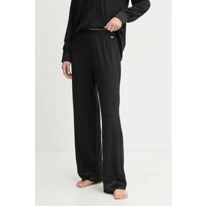 United Colors of Benetton pantaloni de pijama femei, culoarea negru, 3ZEW3F03X imagine