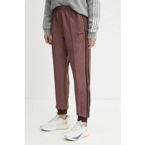 adidas Originals pantaloni de trening culoarea maro, cu imprimeu, IX1047 imagine