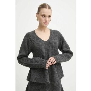 By Malene Birger pulover de lana COVA femei, culoarea gri, călduros, 103003 imagine