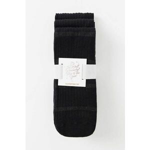 women'secret ciorapi de bumbac GENERIC SOCKS PACKS 3-pack culoarea negru, 4488625 imagine