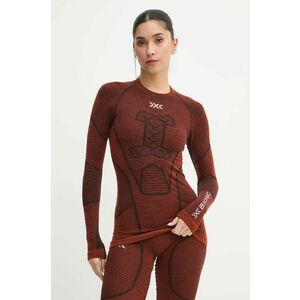 X-Bionic longsleeve funcțional Symbio Merino culoarea portocaliu, YTB2W24W imagine