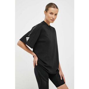 adidas by Stella McCartney tricou femei, culoarea negru IB6854 imagine