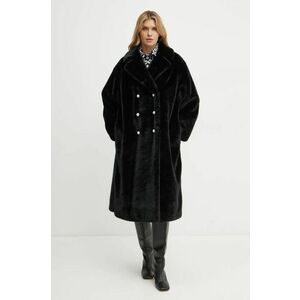 MAX&Co. palton x Richard Quinn femei, culoarea negru, de tranzitie, oversize, 2428456012200 imagine