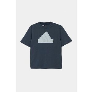 adidas tricou de bumbac pentru copii cu imprimeu imagine