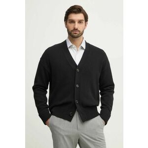 BOSS cardigan din amestec de lână culoarea negru, 50531158 imagine