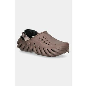 Crocs papuci X - (Echo) Clog culoarea maro, 207937 imagine