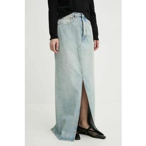 MM6 Maison Margiela fustă din denim maxi, dreaptă, S62MI0021.S30589 imagine