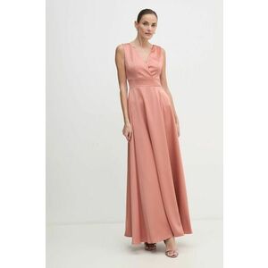 Artigli rochie culoarea portocaliu, maxi, evazati, ACAB000030 imagine