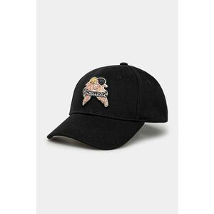 Fiorucci șapcă de baseball din bumbac Angel culoarea negru, cu imprimeu, U01FPAHA135CO01BK01 imagine