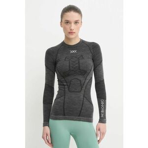 X-Bionic longsleeve funcțional Symbio Merino culoarea gri, YTB2W24W imagine