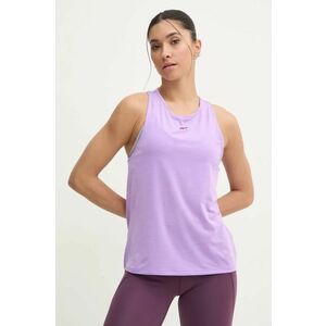 Reebok top de antrenament Chill Athletic culoarea violet, 100205696 imagine