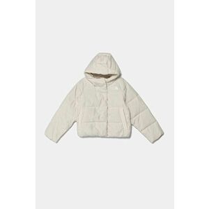 The North Face geaca de puf pentru copii NORTH DOWN HOODED JACKET culoarea bej, NF0A88UDQLI1 imagine