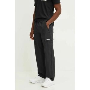 Ellesse pantaloni de trening TERATILO culoarea negru, neted, SHX20972 imagine