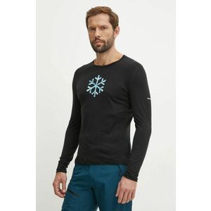 Icebreaker longsleeve funcțional Icebreaker x Protect Our Winters culoarea negru, IB0A575Q0011 imagine