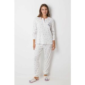 women'secret pijama Miffy femei, culoarea bej, 3138573 imagine