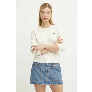 Abercrombie & Fitch cardigan din amestec de lana culoarea bej, KI150-4294 imagine