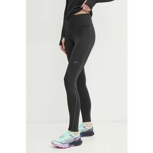 Reebok leggins de antrenament LUX Collection culoarea negru, neted, 100205684 imagine