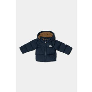 The North Face geacă cu puf copii BABNORTH DOWN FLEECE LINED JACKET culoarea albastru marin, NF0A88W28K21 imagine