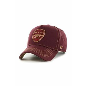 47 brand șapcă de baseball din bumbac Arsenal FC culoarea bordo, cu imprimeu, EPL-CONDT30GWS-KM imagine