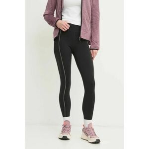 Smartwool leggins sport femei, culoarea negru, cu imprimeu, SW002816 imagine