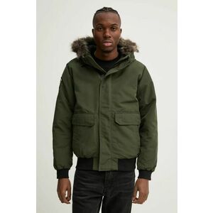 Superdry geaca barbati, culoarea verde, de iarna, oversize, M5011930A-43E imagine