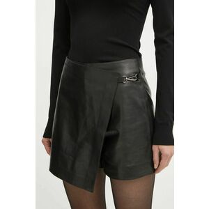 Karl Lagerfeld fustă-pantalon culoarea negru, mini, drept, A1W12028 imagine