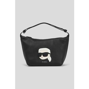 Karl Lagerfeld poseta de piele culoarea negru imagine